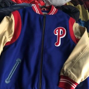 Mitchell&Ness Lettermen Leather Sleeve Varsity